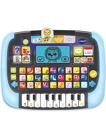 Tablette éducative vtech p'tit genius magic light pour enfants de 2 ans et plus - noir/bleu - mixte