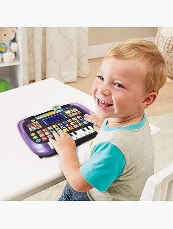 Tablette éducative vtech p'tit genius magic light pour enfants de 2 ans et plus - noir/bleu - mixte