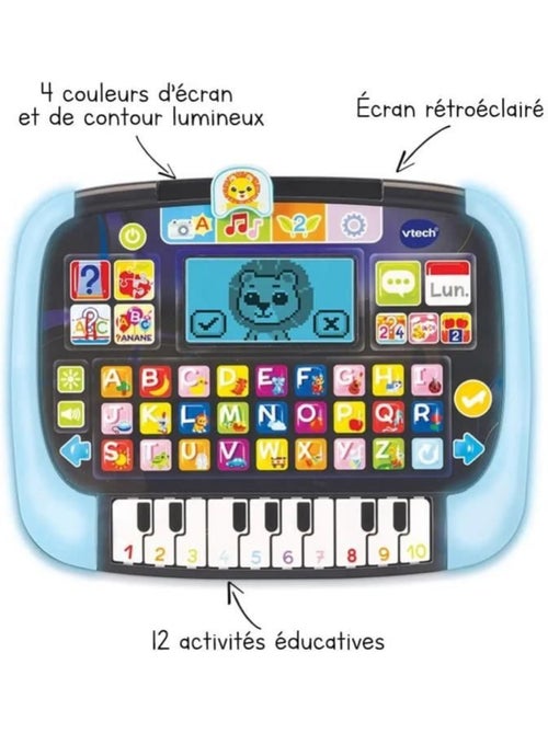 Tablette éducative vtech p'tit genius magic light pour enfants de 2 ans et plus - noir/bleu - mixte - Kiabi Tablette éducative vtech p'tit genius magic light pour enfants de 2 ans et plus - noir/bleu - mixte - Kiabi