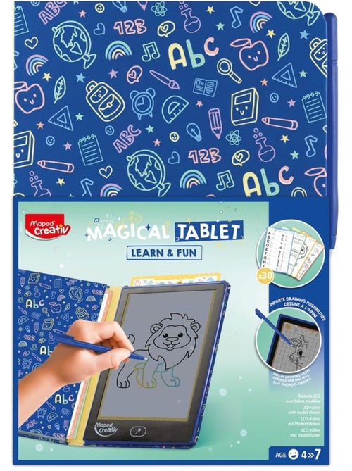 Tablette lcd éducative avec 15 activités - Kiabi