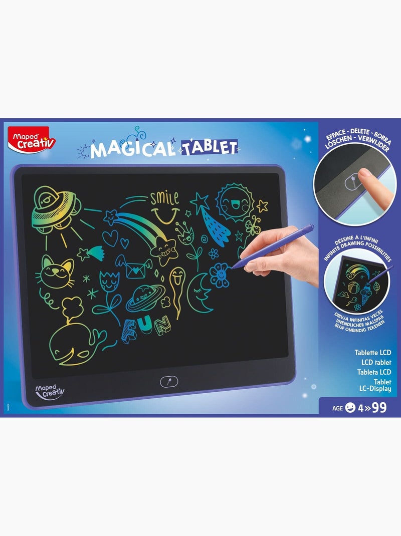 Tablette magique maxi lcd stylet N/A - Kiabi