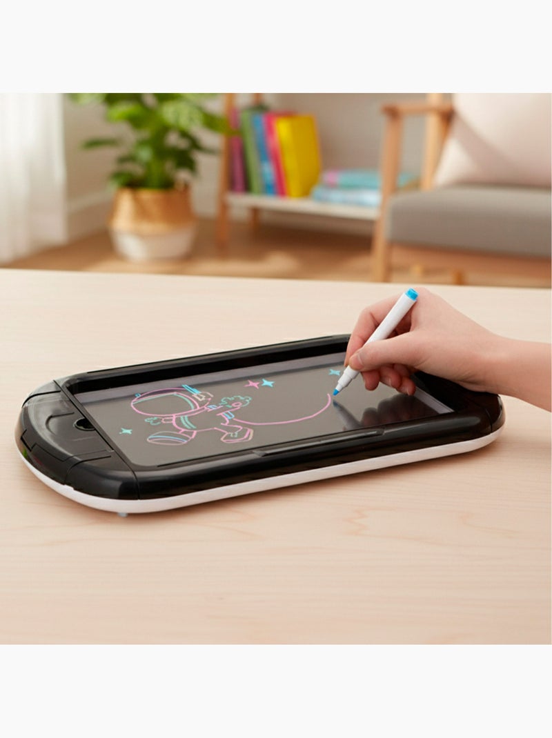 Tablette néon avec dessins et feutres good idea! N/A - Kiabi
