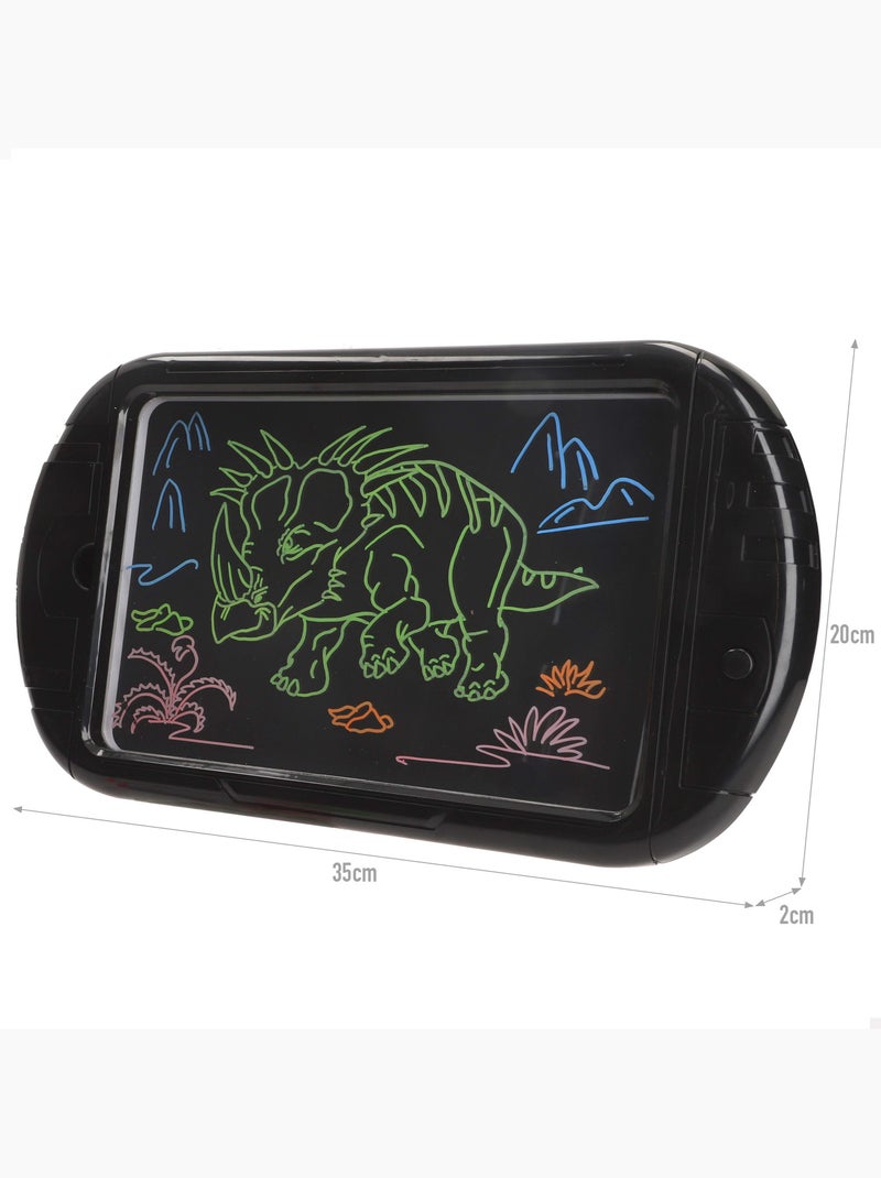 Tablette néon avec dessins et feutres good idea! N/A - Kiabi
