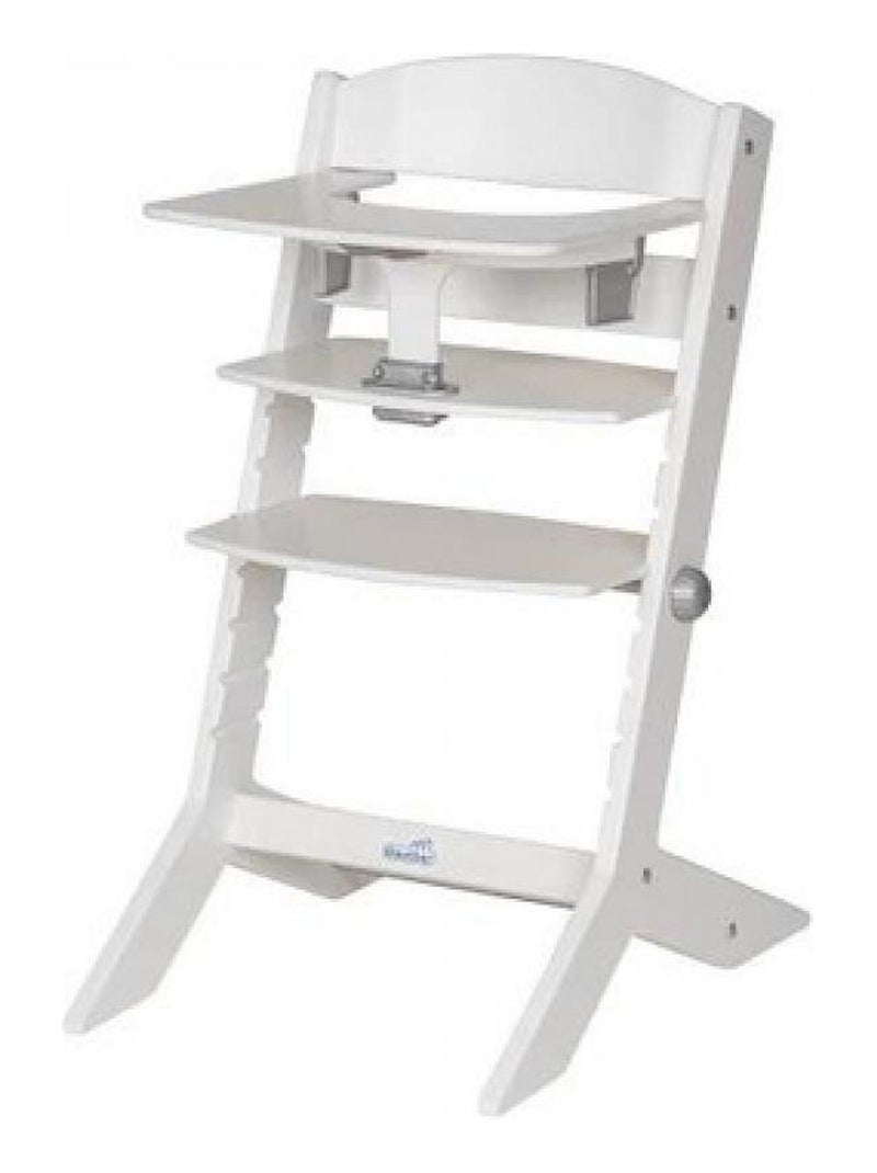 Tablette Pour Chaise Haute Syt Évolutive Blanche Blanc - Kiabi