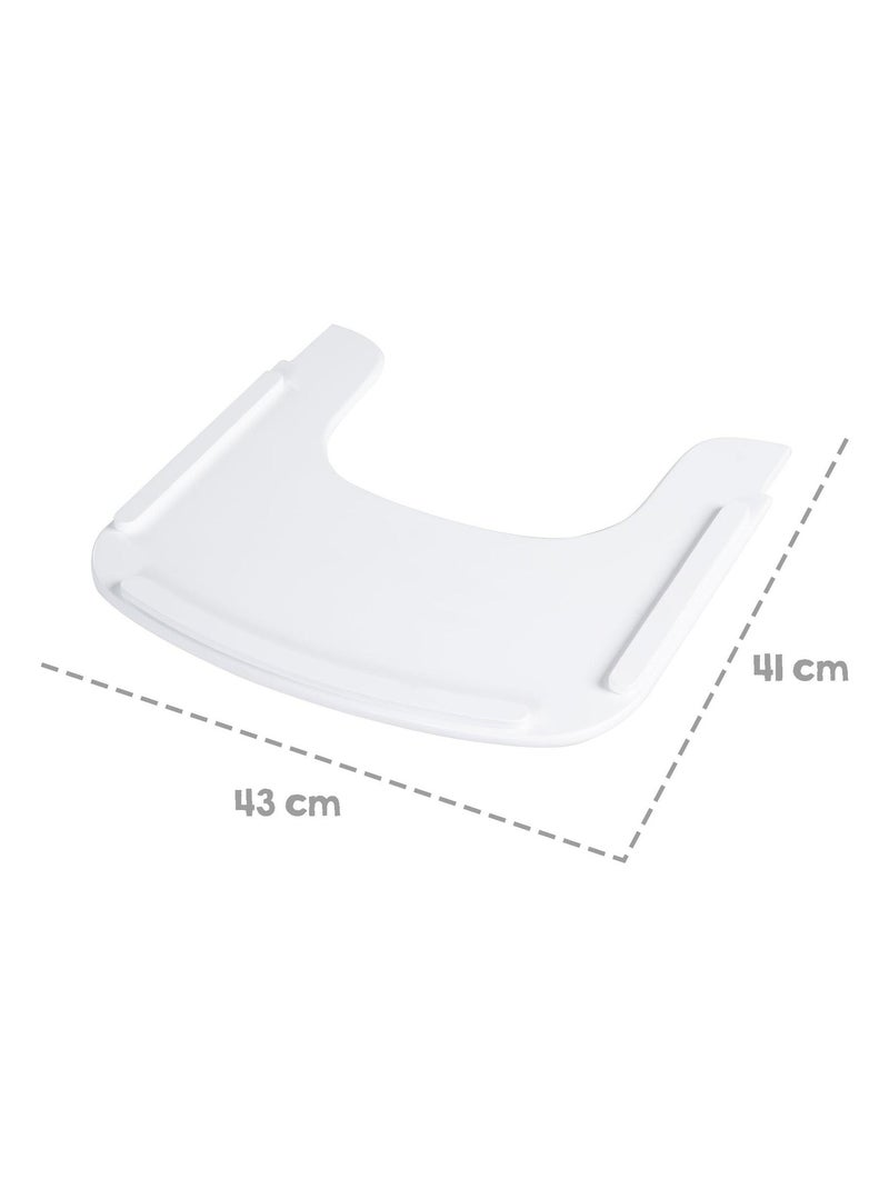 Tablette repas pour chaise haute 'Sit Up Flex' - ROBA Blanc - Kiabi