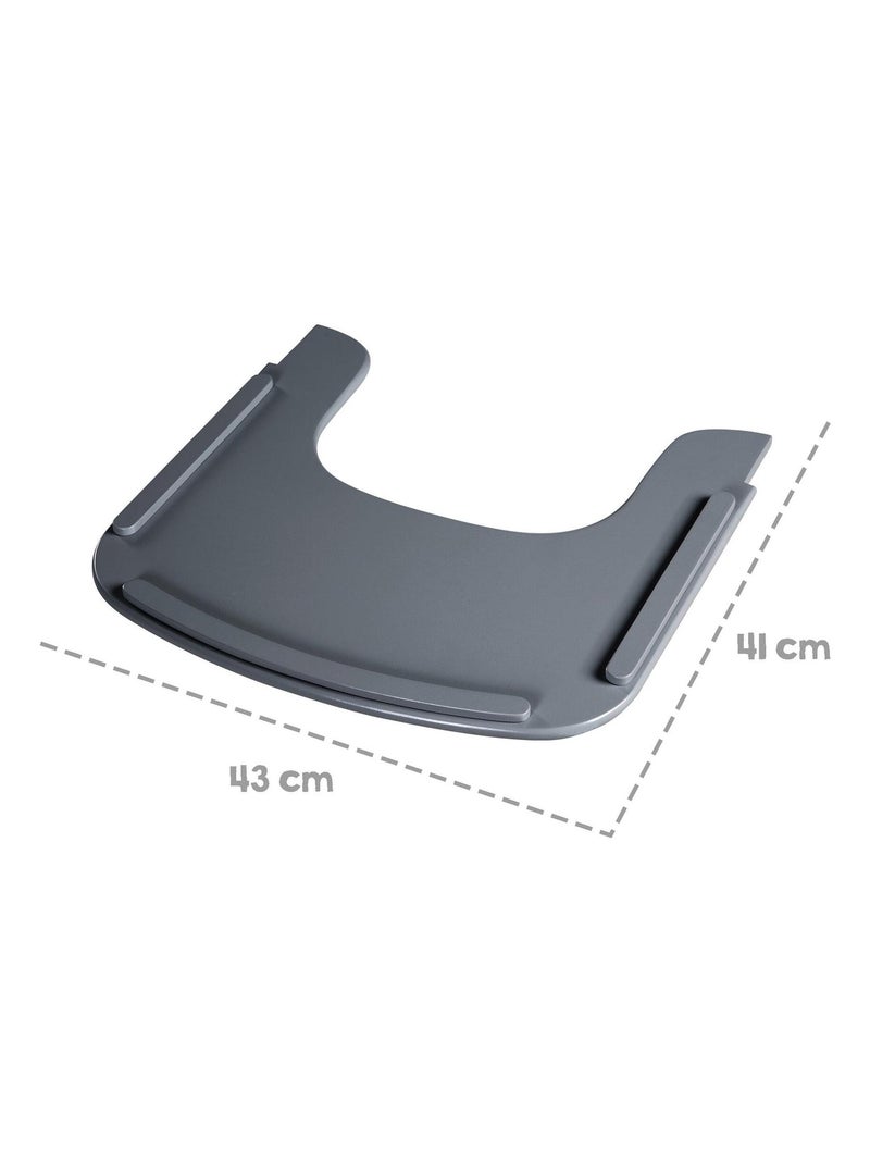 Tablette repas pour chaise haute 'Sit Up Flex' - ROBA gris anthracite - Kiabi