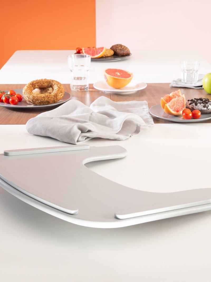 Tablette repas pour chaise haute 'Sit Up Flex' - ROBA Gris taupe - Kiabi