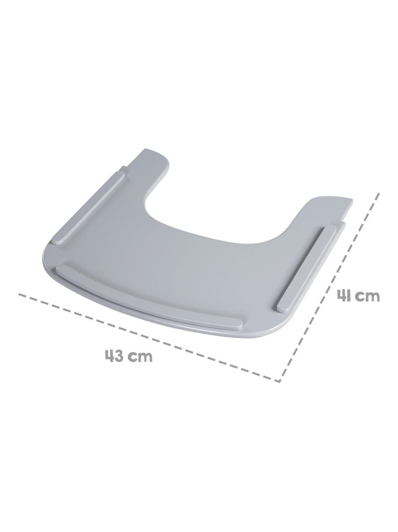 Tablette repas pour chaise haute 'Sit Up Flex' - ROBA Gris taupe - Kiabi