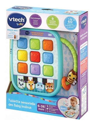 Tablette sensorielle des baby loulous 'Vtech'