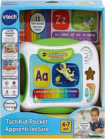 Tablette Tactikid Pocket Apprenti'lecture - Vtech