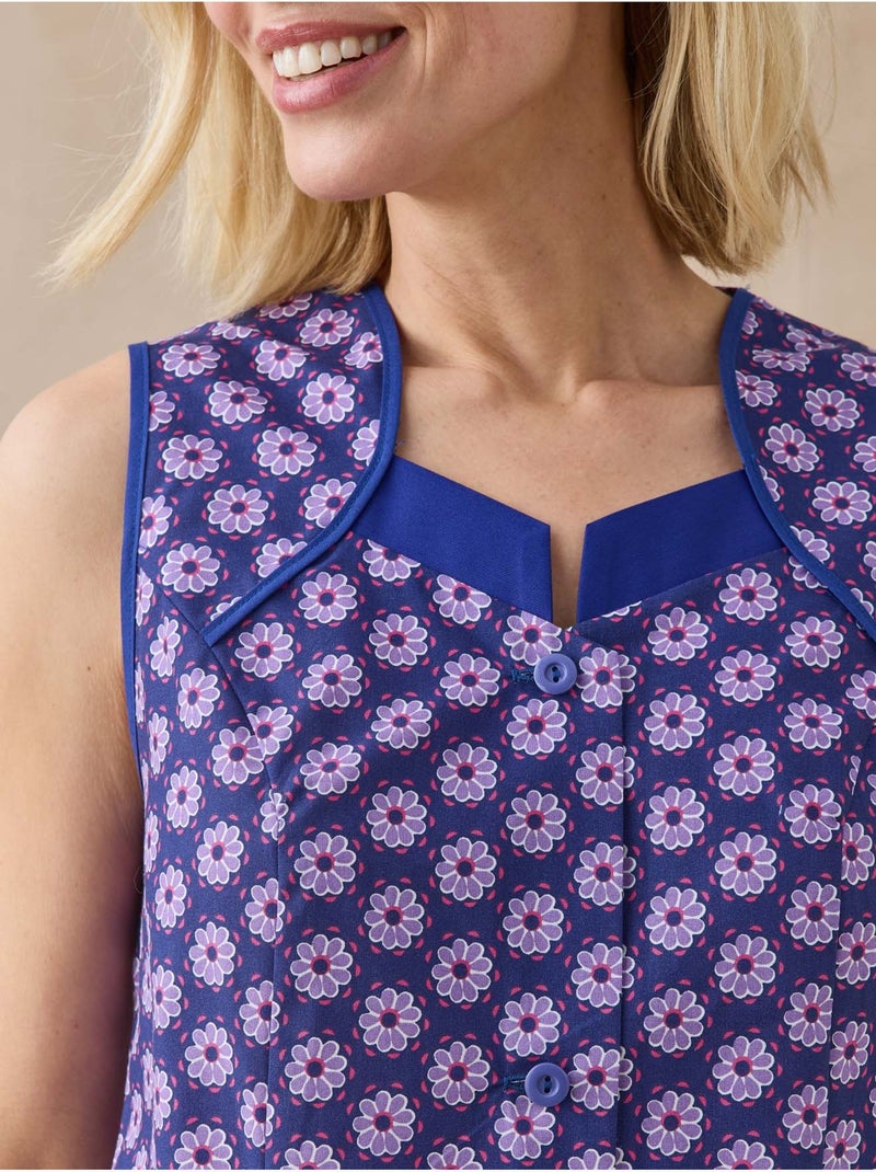 Tablie boutonné femme - DAXON Violet - Kiabi