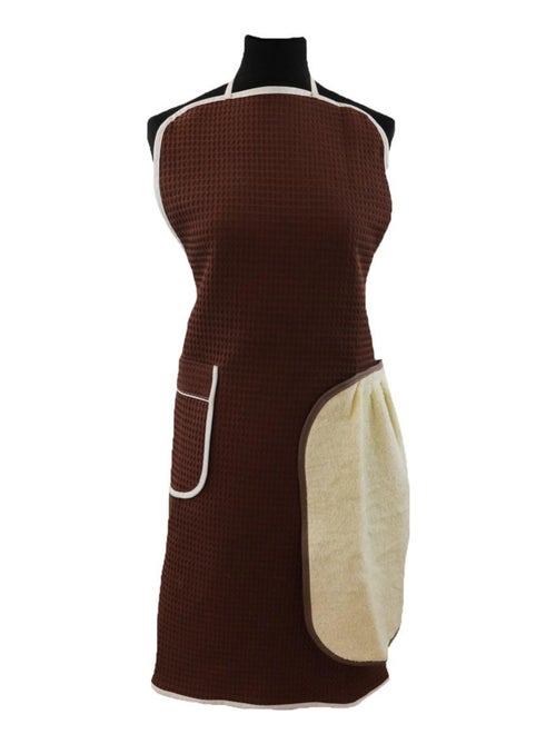 Tablier 100% coton nid d'abeille 250 gr m² PRATIQUE - Kiabi