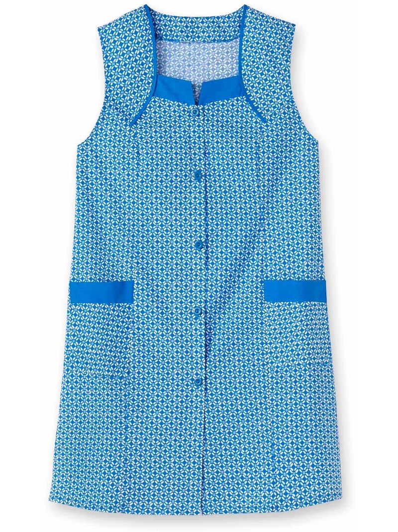 Tablier 3/4 sans manches - DAXON Bleu Multicolore - Kiabi