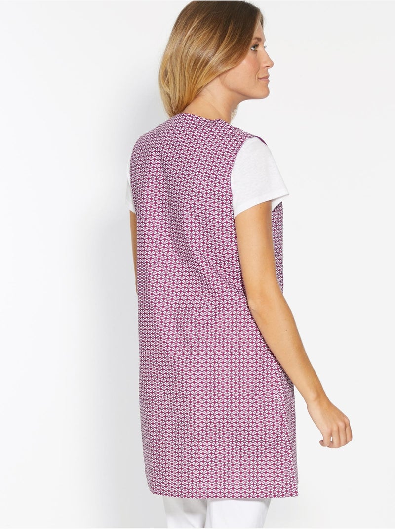 Tablier 3/4 sans manches - DAXON Rose fushia - Kiabi