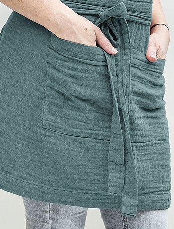 Tablier 45x80 en Gaze de coton