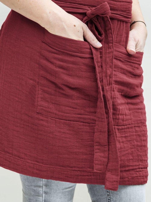 Tablier 45x80 en Gaze de coton - Kiabi