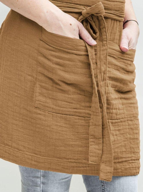 Tablier 45x80 en Gaze de coton - Kiabi