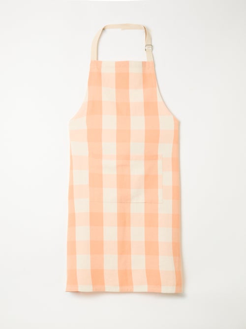 Tablier à carreaux - Kiabi