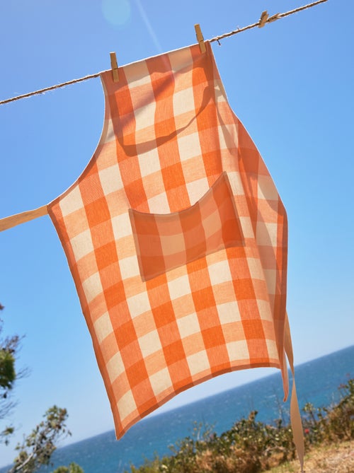 Tablier à carreaux - Kiabi