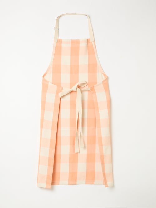 Tablier à carreaux - Kiabi