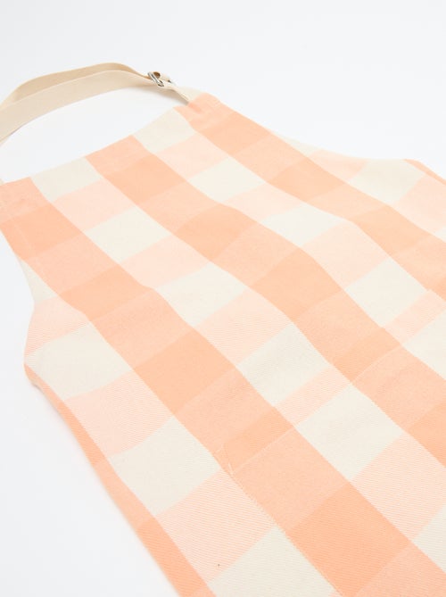Tablier à carreaux - Kiabi