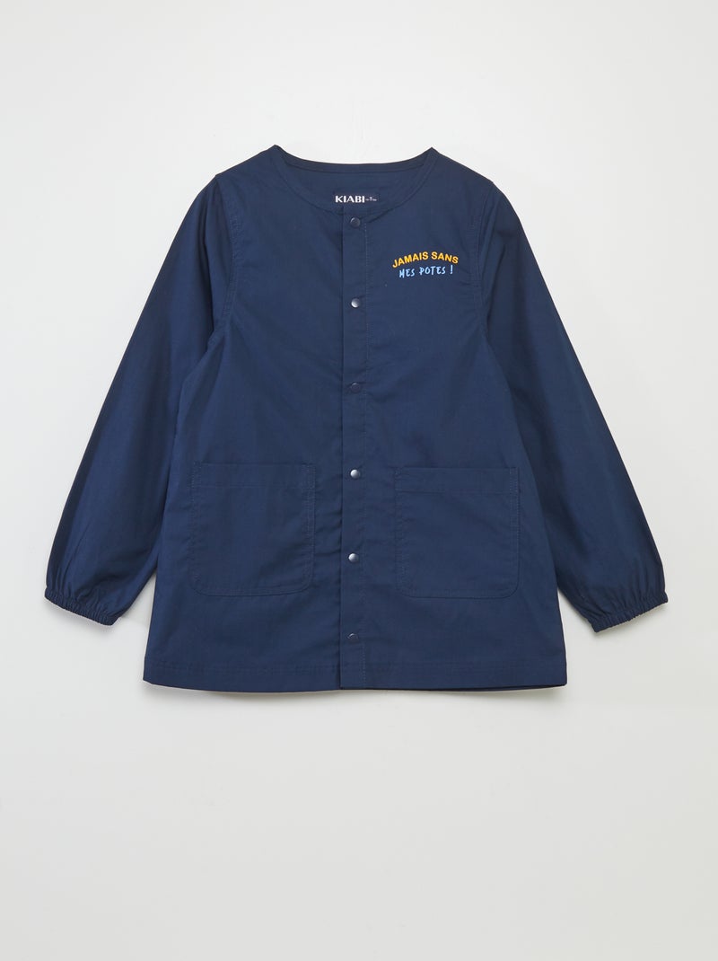 Tablier à coupe droite Bleu marine - Kiabi