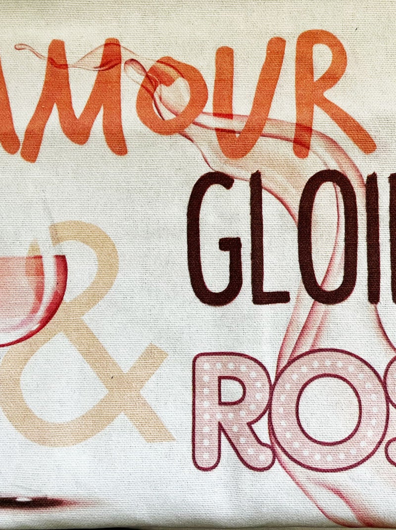 Tablier adulte à nouer amour gloire Blanc - Kiabi