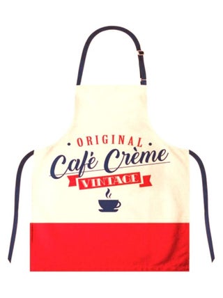 Tablier adulte à nouer café crème