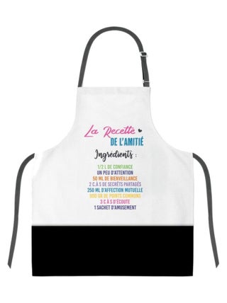 Tablier adulte à nouer en coton