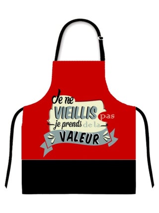 Tablier adulte à nouer en coton