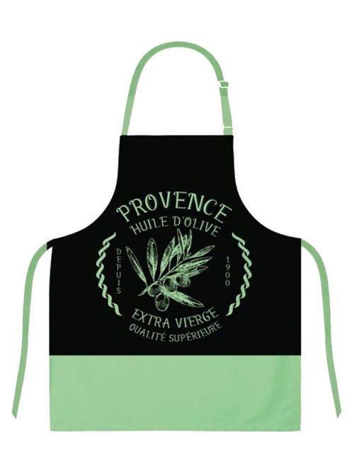 Tablier adulte à nouer huile d'olive - Kiabi