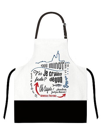 Tablier adulte à nouer marseille