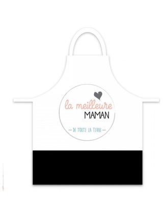 Tablier adulte à nouer meilleure maman