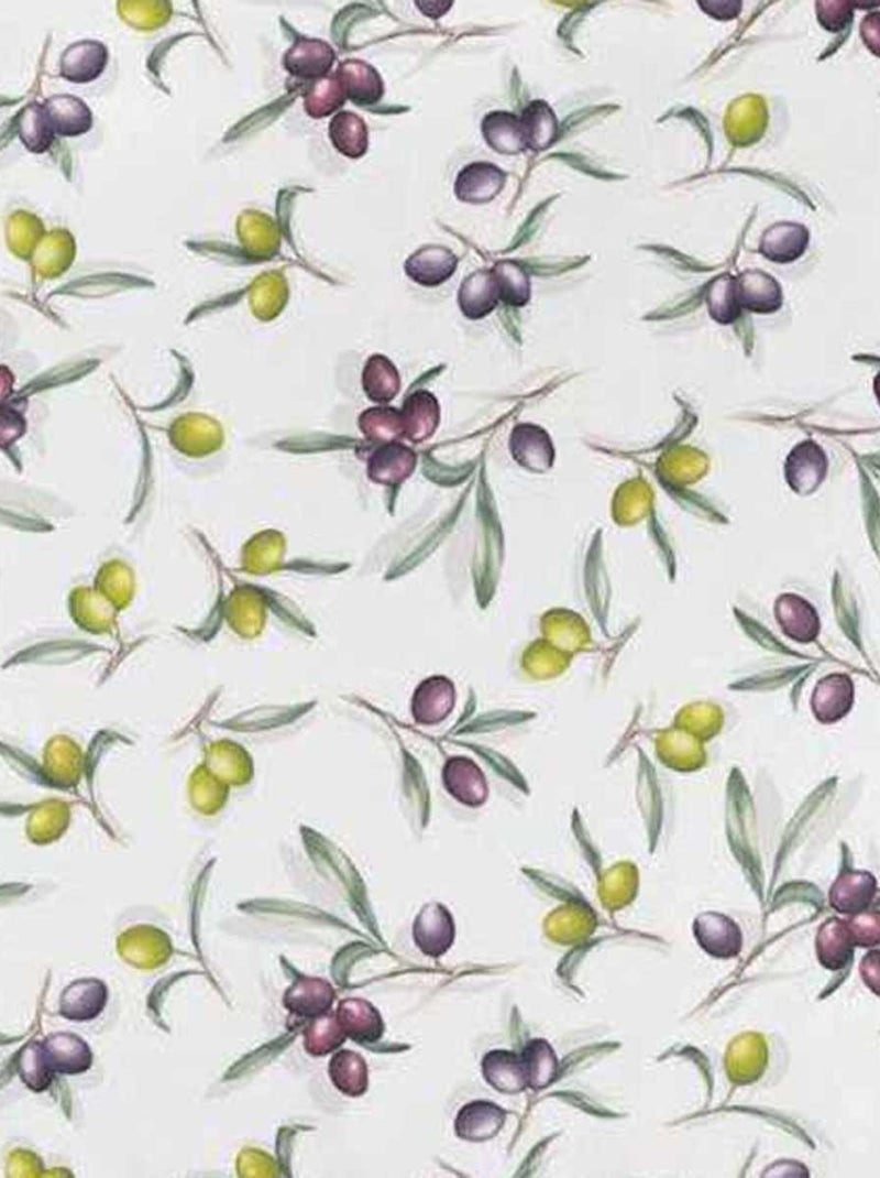 Tablier adulte à nouer  olives Blanc - Kiabi