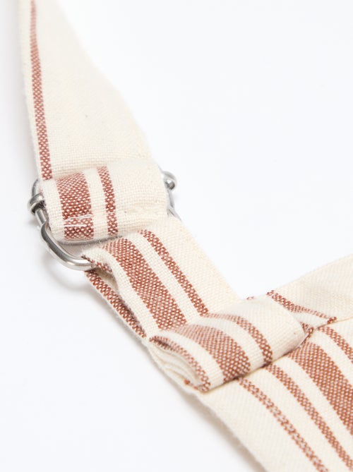 Tablier adulte en coton - Kiabi
