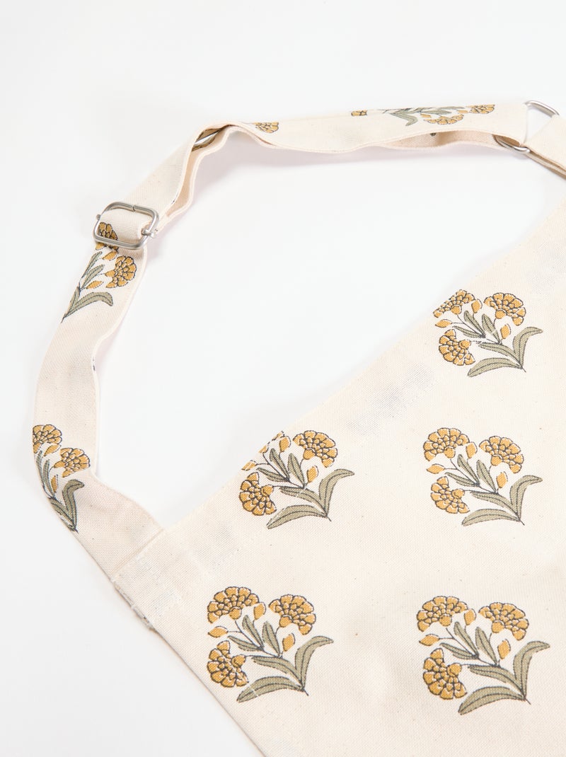 Tablier adulte en coton Vert - Kiabi