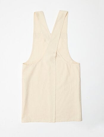 Tablier adulte imprimé Noël en coton 94x69 cm