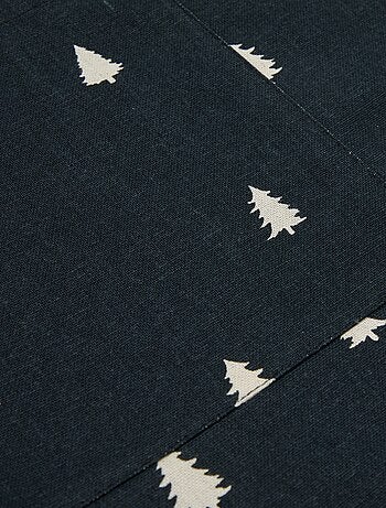 Tablier adulte imprimé Noël en coton 94x69 cm