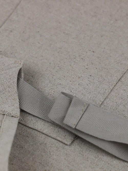 Tablier adulte réglable et ajustable 100% Lin LINELLE - Kiabi