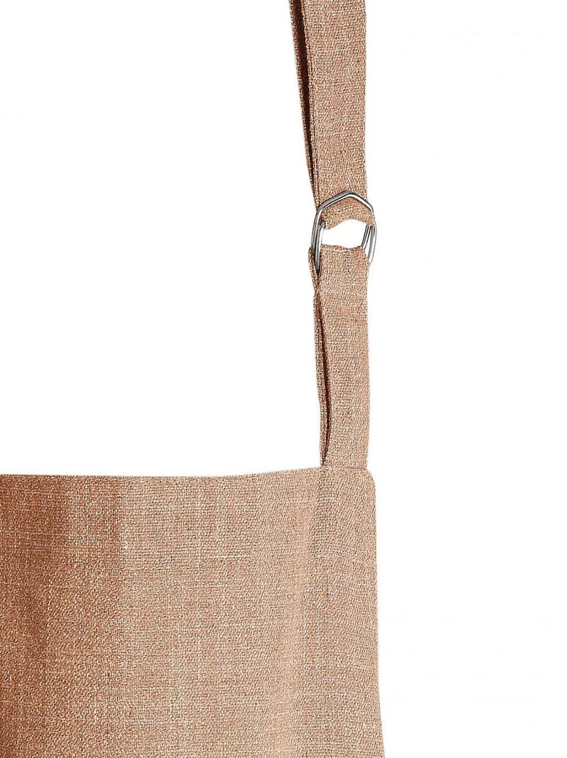 Tablier ajustable Fils flammé Marron - Kiabi