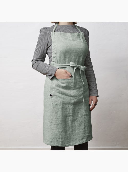 Tablier ajustable – Lin lavé français 160 g/m² – Soline - Kiabi