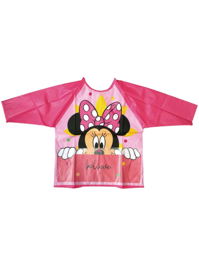 Tablier avec manches - disney minnie -believe - l/s Rose - Kiabi