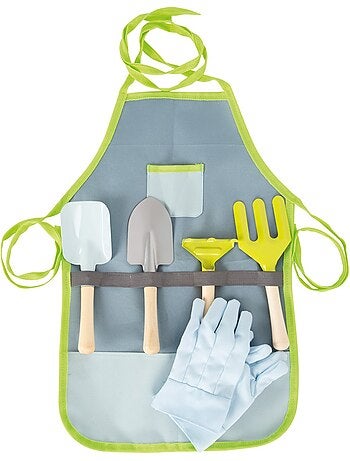 Tablier avec outils de jardin