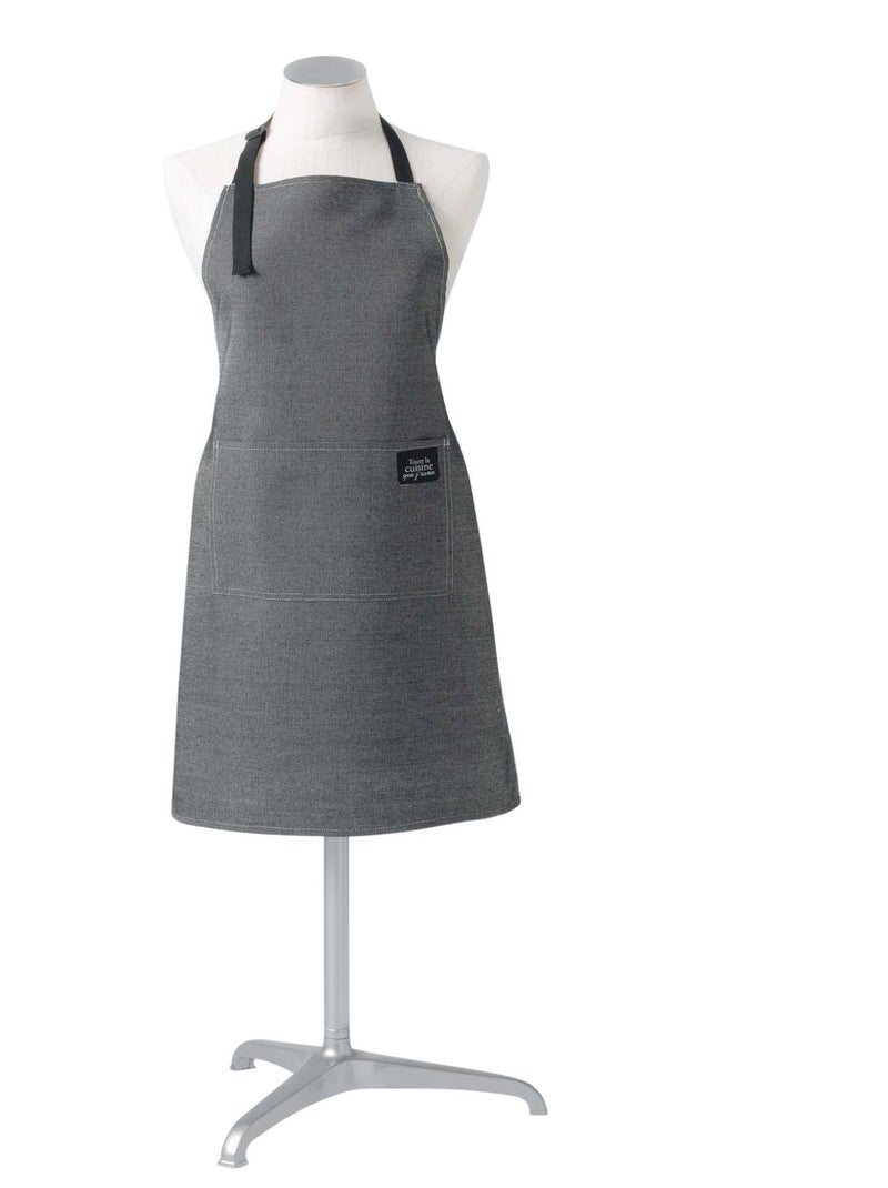 Tablier avec poche Collection Aime la cuisine Rouge - Kiabi