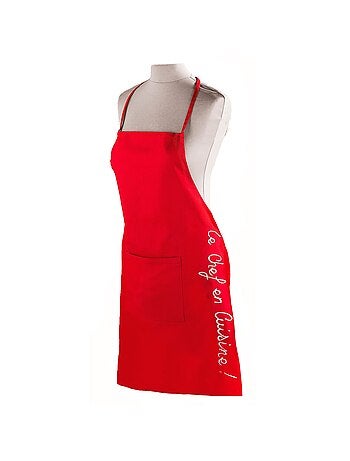Tablier avec poche Collection brode Cuistot