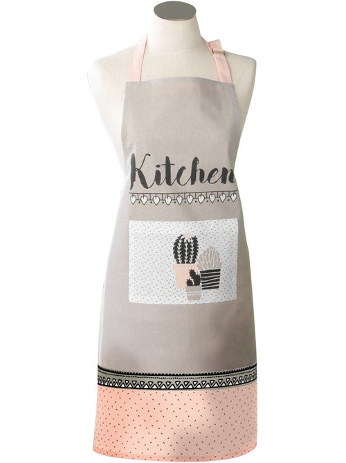 Tablier avec poche Collection Carlota cactus - Kiabi Tablier avec poche Collection Carlota cactus - Kiabi