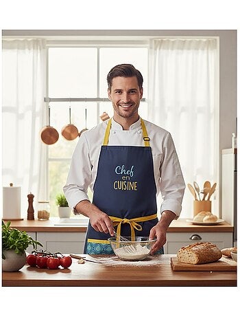 Tablier avec poche Le chef en cuisine