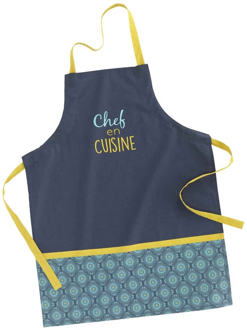 Tablier avec poche Le chef en cuisine - Kiabi