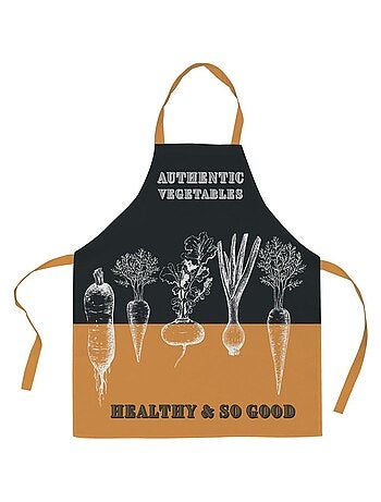 Tablier avec sangle ajustable 80x85 cm Healthy coton