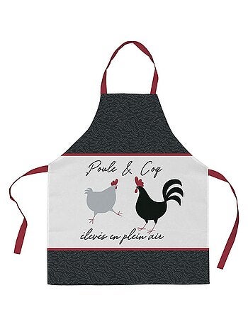 Tablier avec sangle ajustable 80x85 cm P&H coton